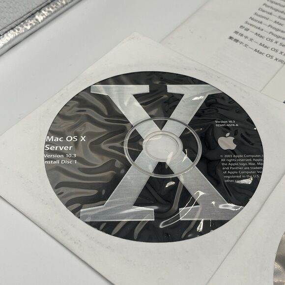 Apple Mac OS X 10.3 Panther Retail Package M9227LL/A Tools OEM - Picture 2 of 16